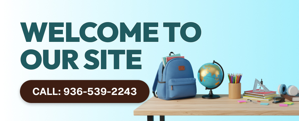 Welcome banner